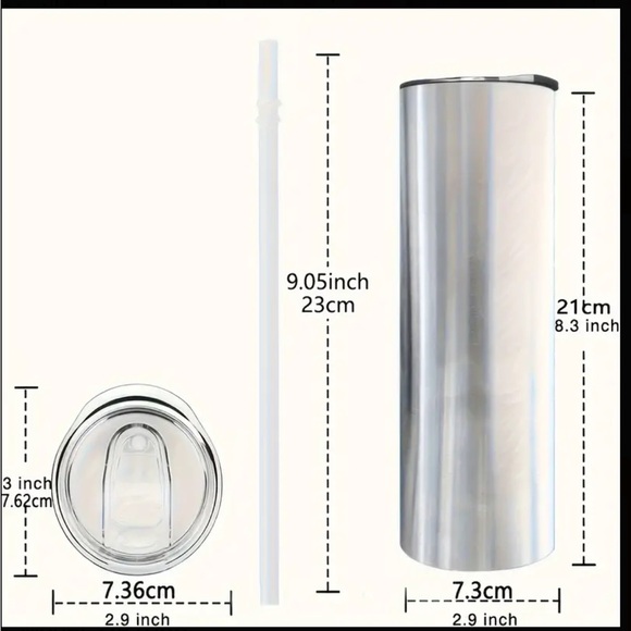 🆕 Hello Kitty “Day of the Dead” Stainless Steel Insulated Tumbler w/ Straw 20oz - Picture 4 of 9